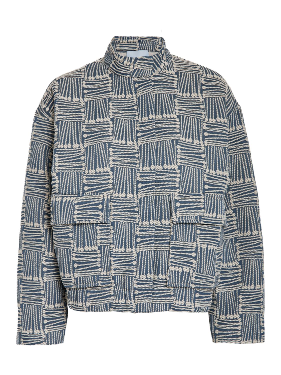 Minus maise short jacket blauw