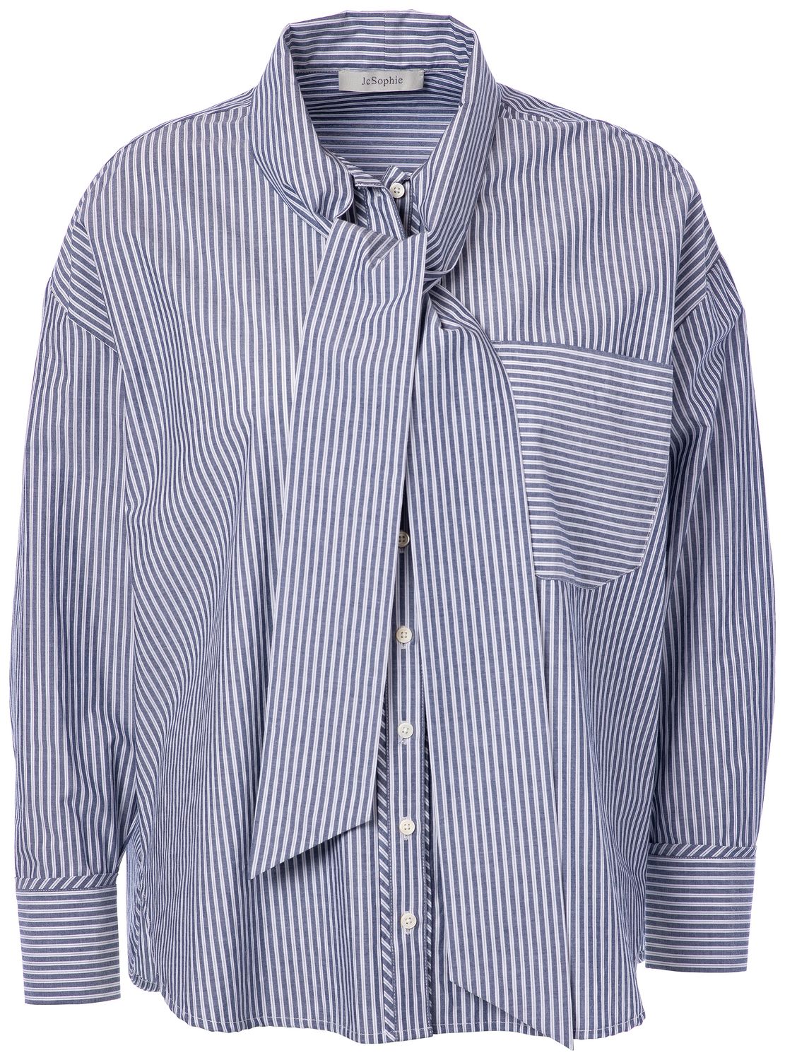 JcSophie polo blouse blauw