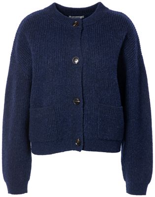 JcSophie perline cardigan blauw