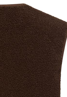 Camel Active teddy waistcoat bruin