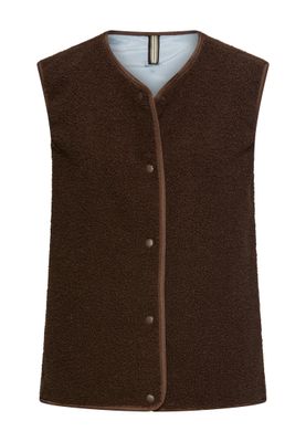 Camel Active teddy waistcoat bruin
