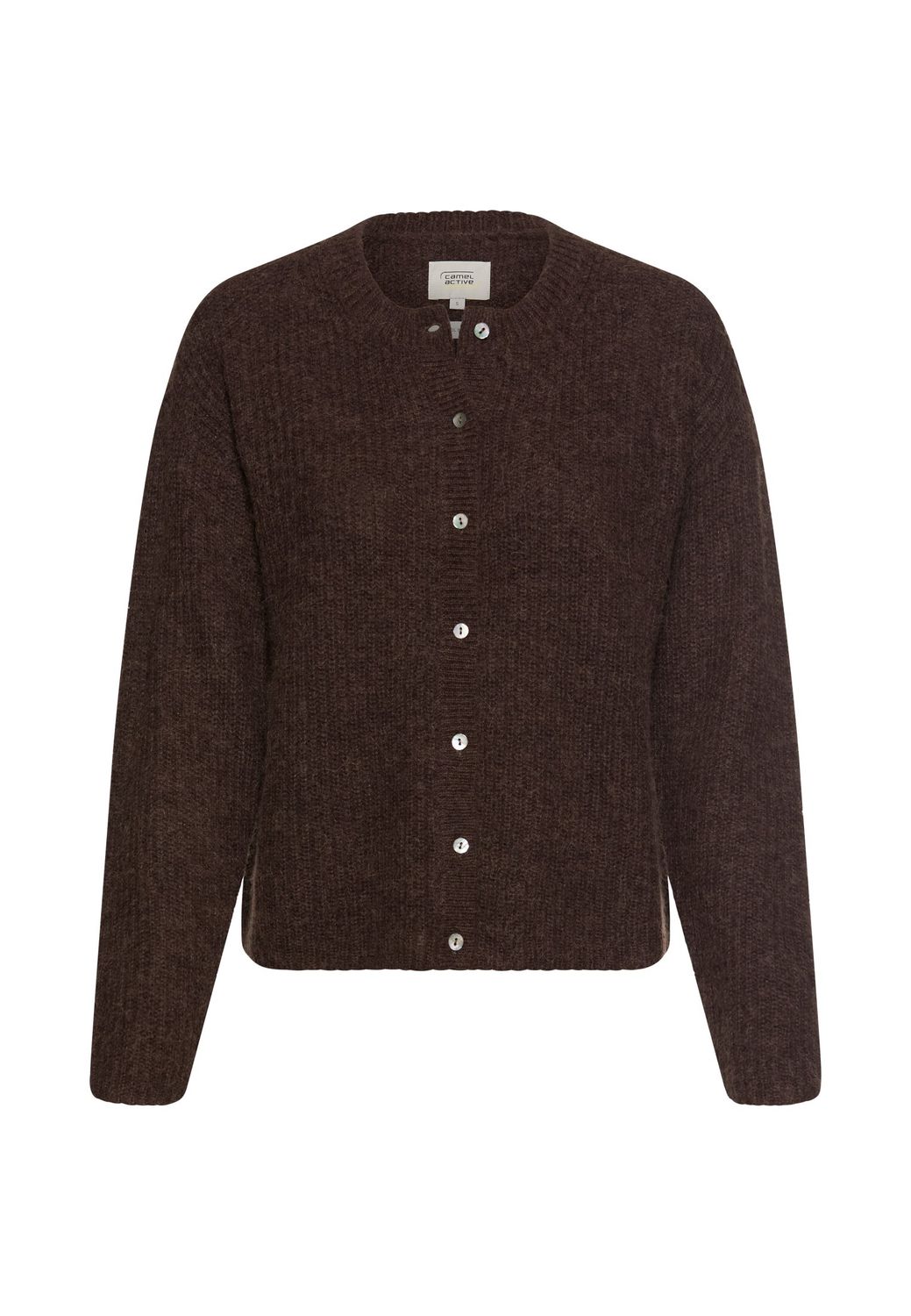 Camel Active knitted cardigan bruin