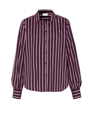 Desoto lizzy striped poplin blouse multicolour