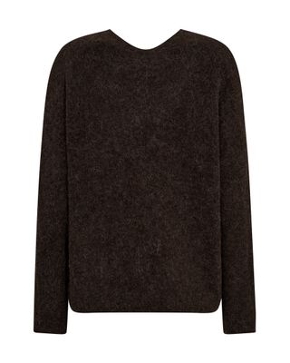 Mos Mosh thora v-neck knit bruin