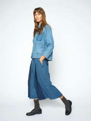 Mos Mosh dany enk skirt blauw