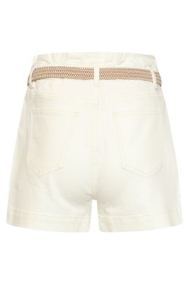 Smashed Lemon shorts with belt off white