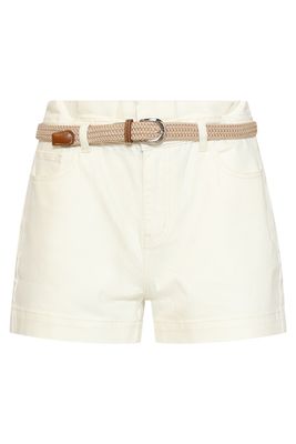 Smashed Lemon shorts with belt off white Smashed Lemon shorts with belt off white