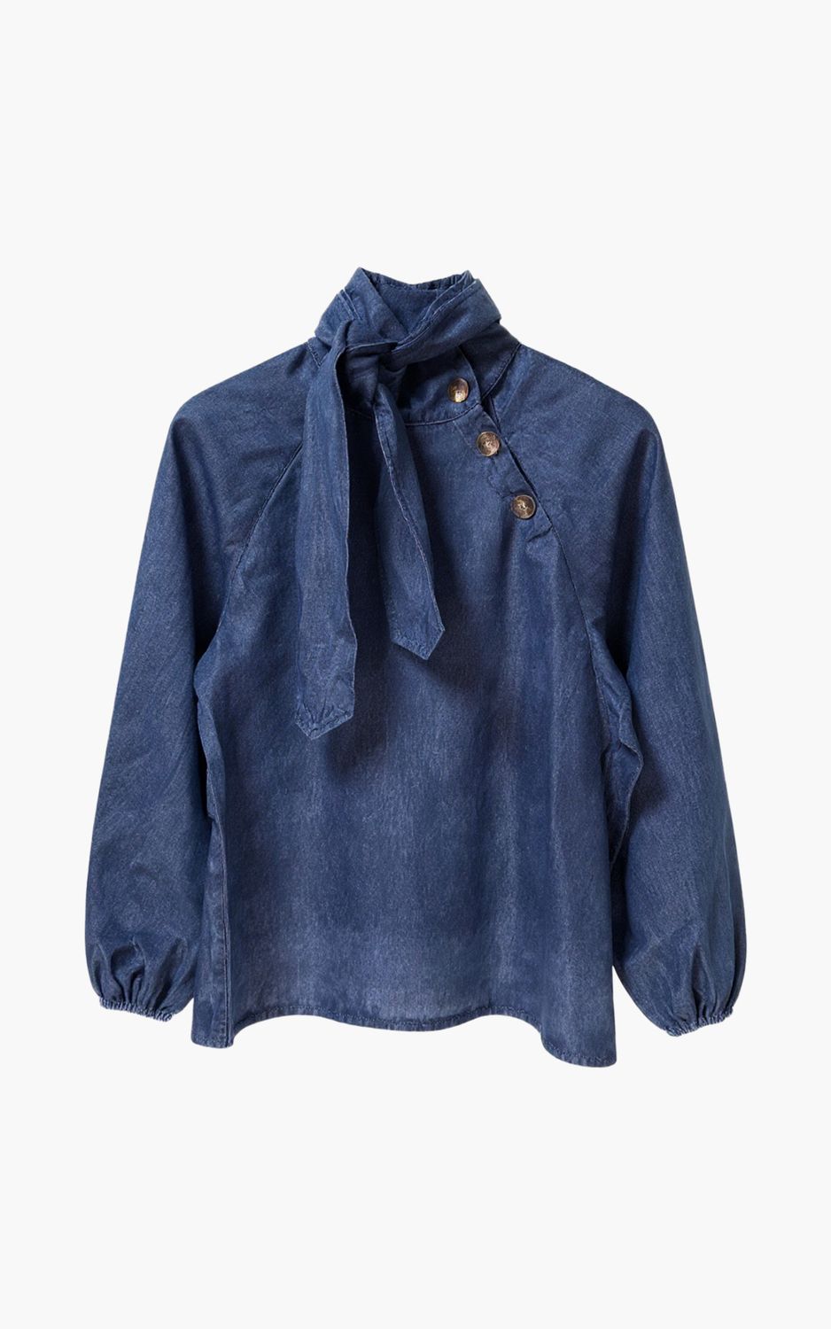 Aimee the Label jesperW6 blouse blauw