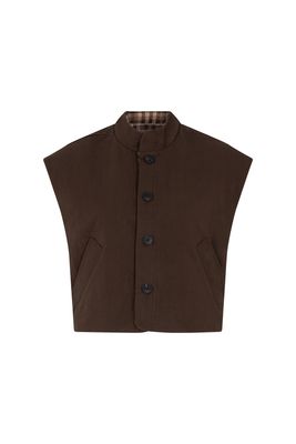Ruby Tuesday woolen check gilet ruit