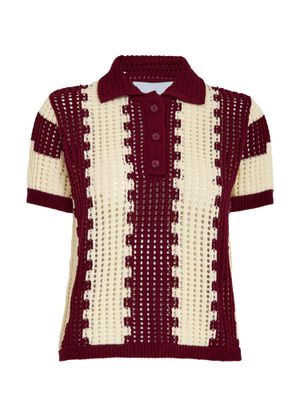 Minus ragina knit t-shirt bordeaux