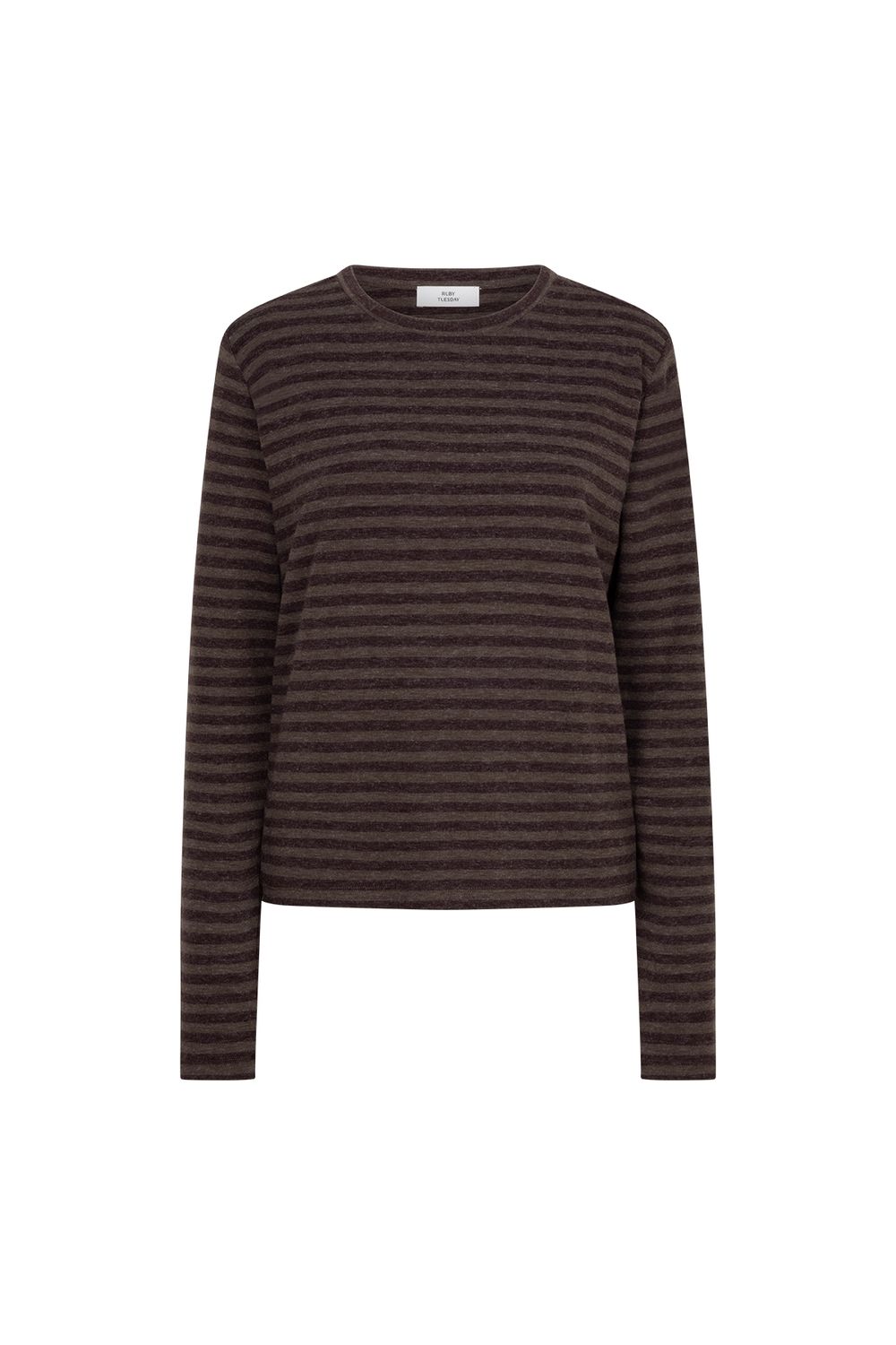 Ruby Tuesday longsleeve striped tee bruin