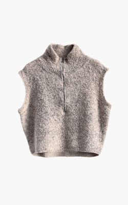 Aimee the Label loiraW6 waistcoat zand Aimee the Label loiraW6 waistcoat zand