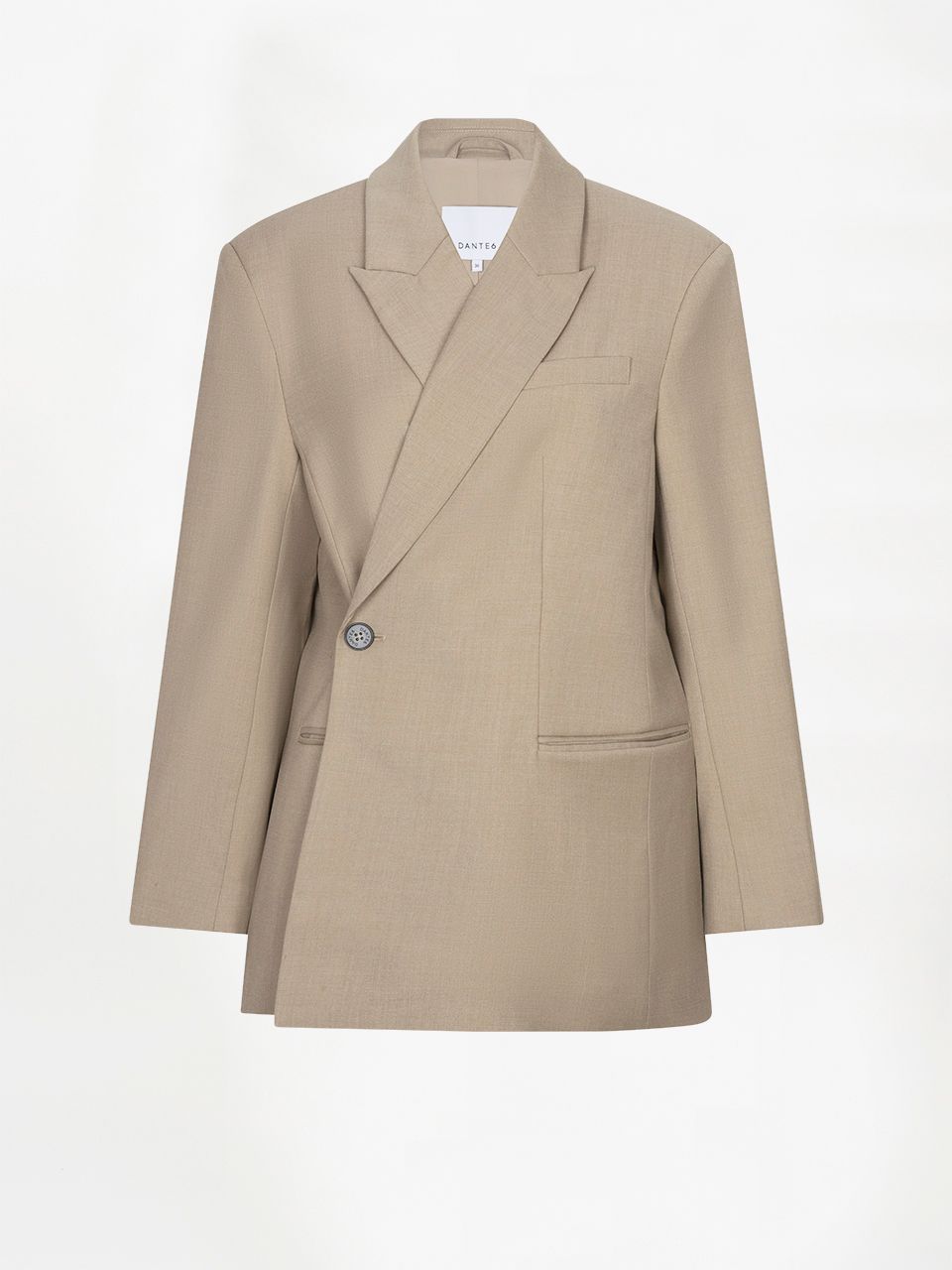 Dante6 bolton wrap blazer zand