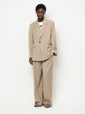 Dante6 bolton wrap blazer zand