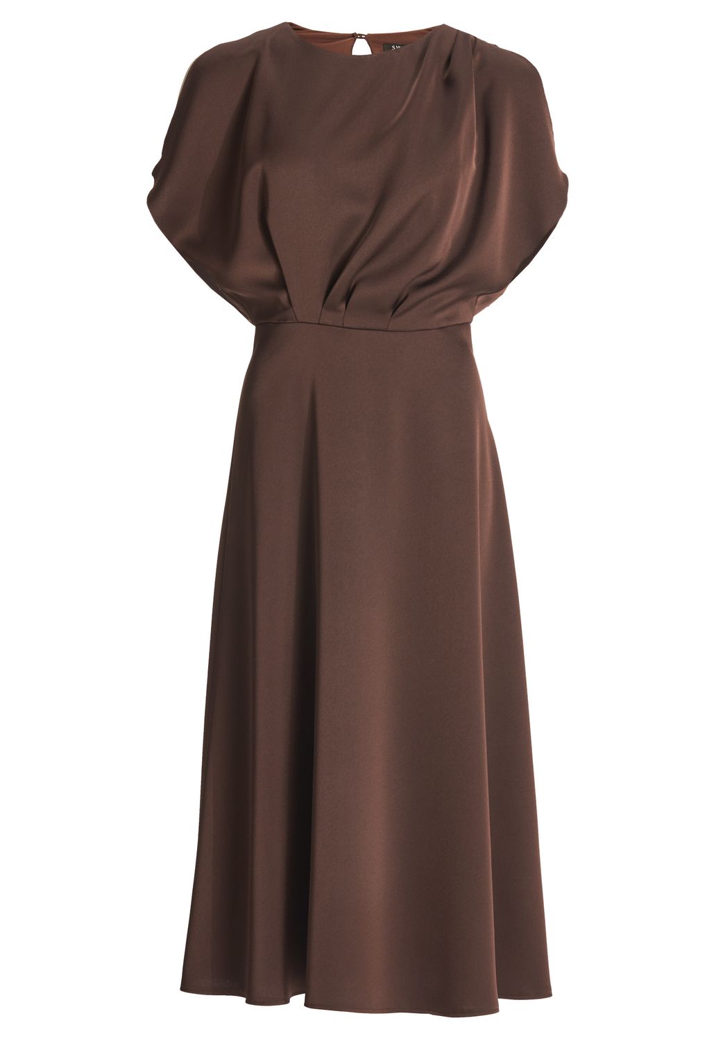 Swing cocktail dress bruin