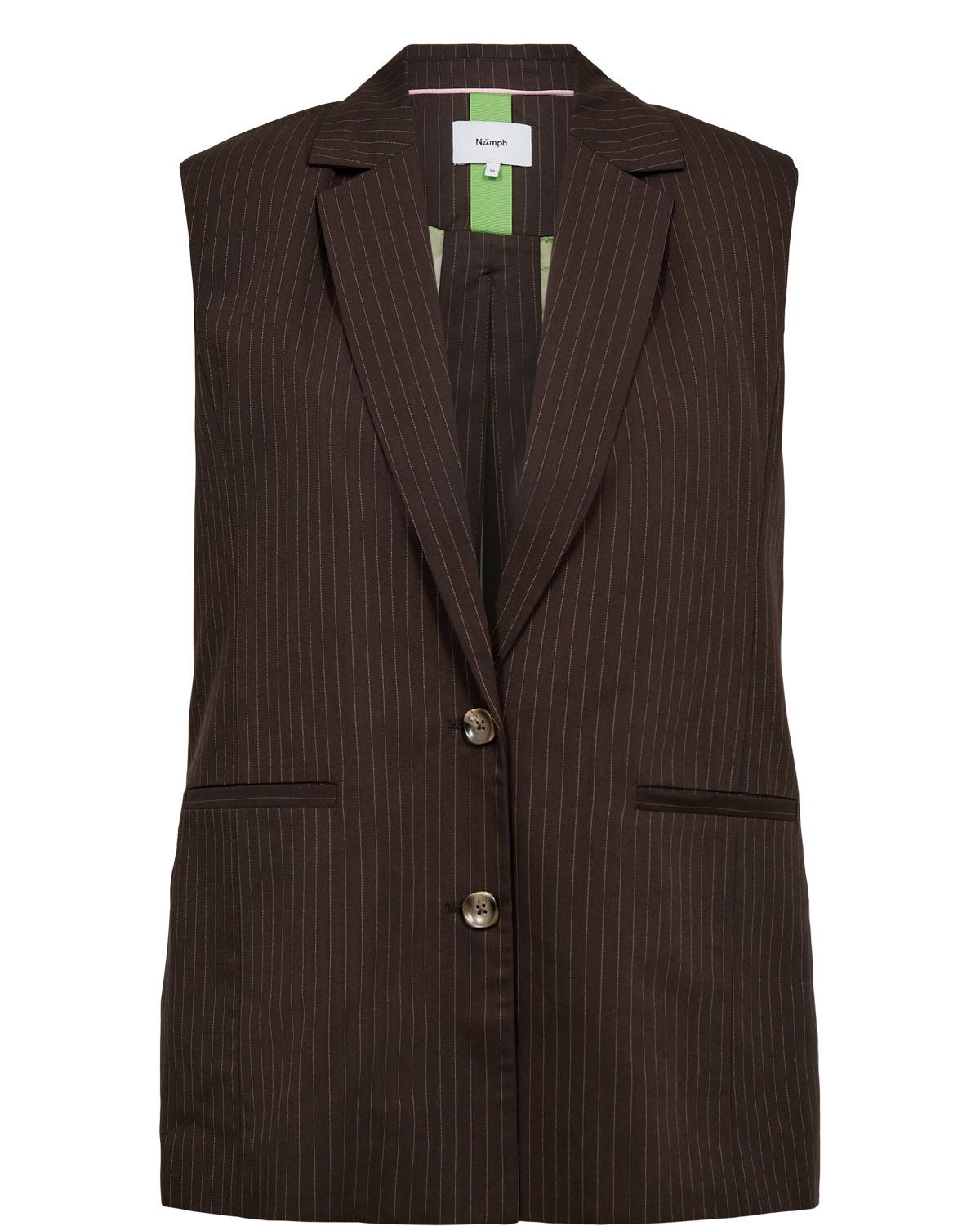 Nümph sonya vest bruin