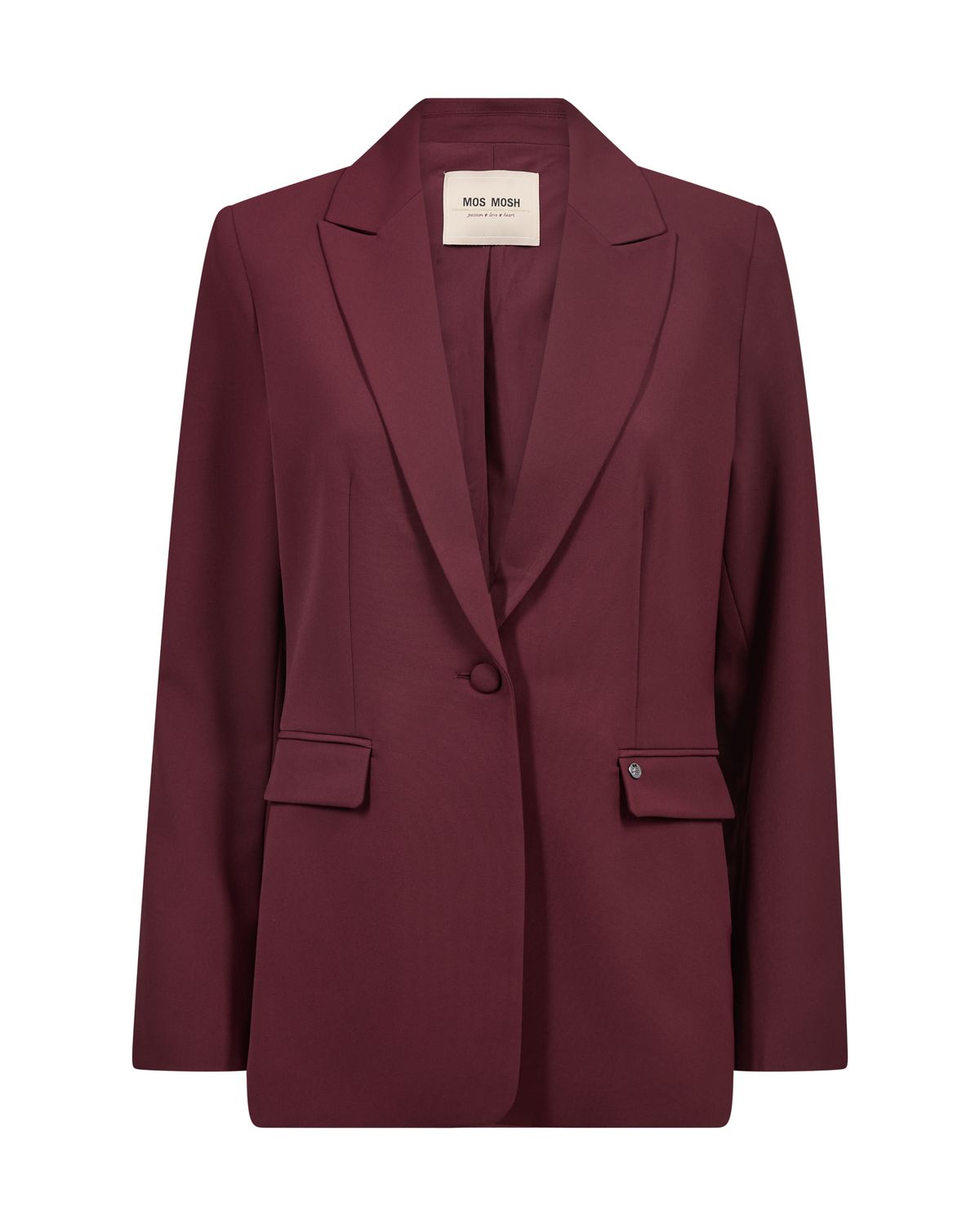 Mos Mosh leonora miley blazer bordeaux