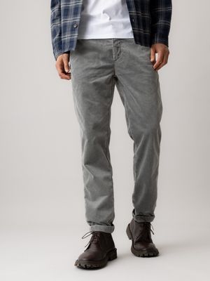 Mos Mosh Gallery hunt corduroy pants grijs