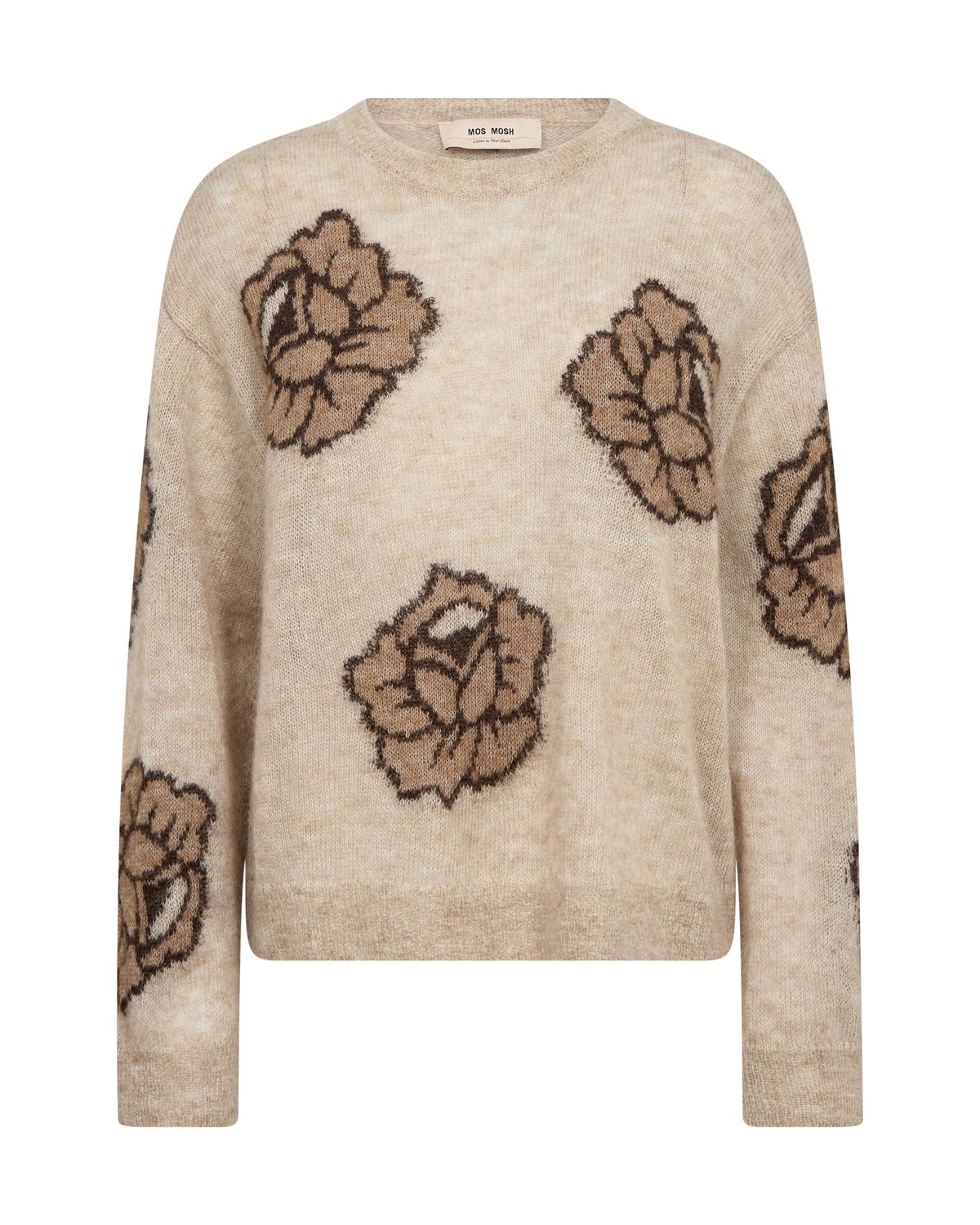 Mos Mosh drea popli knit bruin