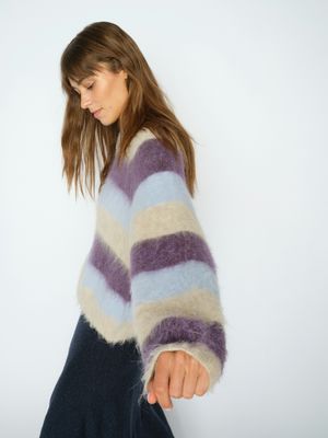 Mos Mosh suvi stripe knit multicolour