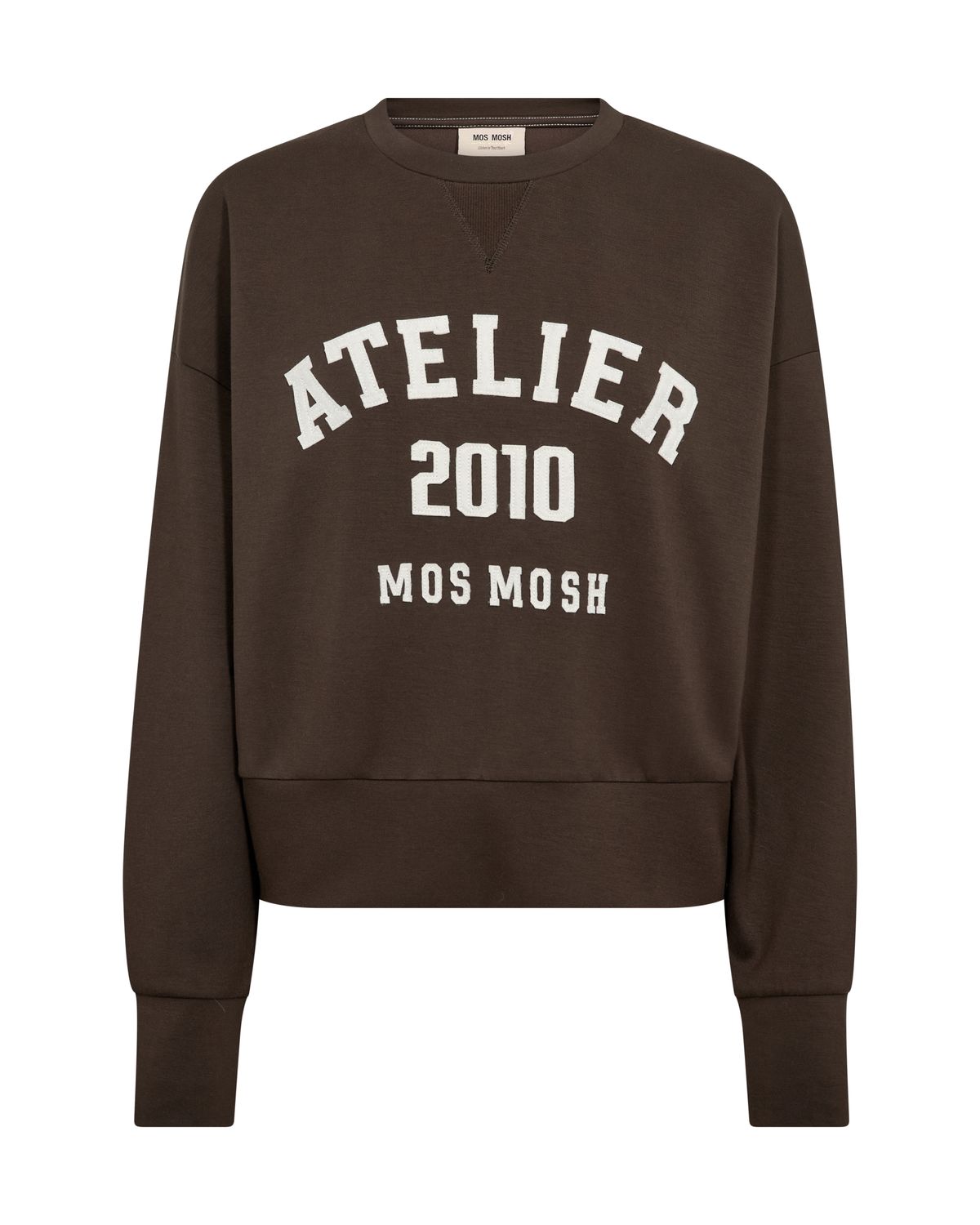 Mos Mosh nima o-ls sweatshirt bruin
