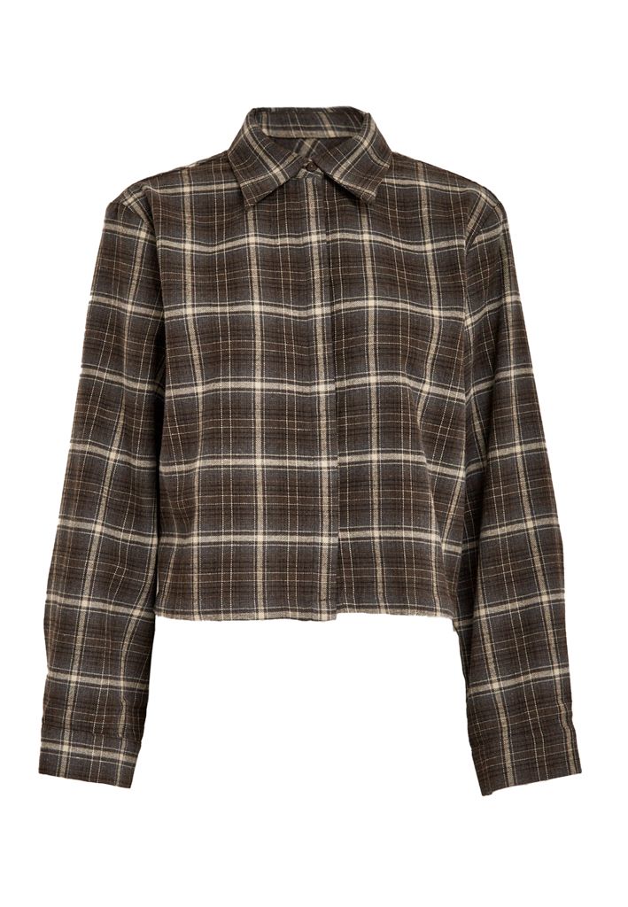 Minus regine shirt bruin
