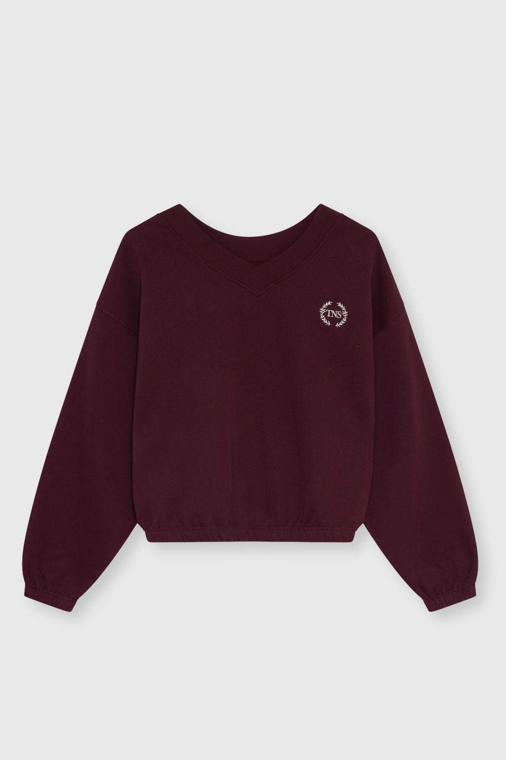 The New Society mochi woman sweat bordeaux