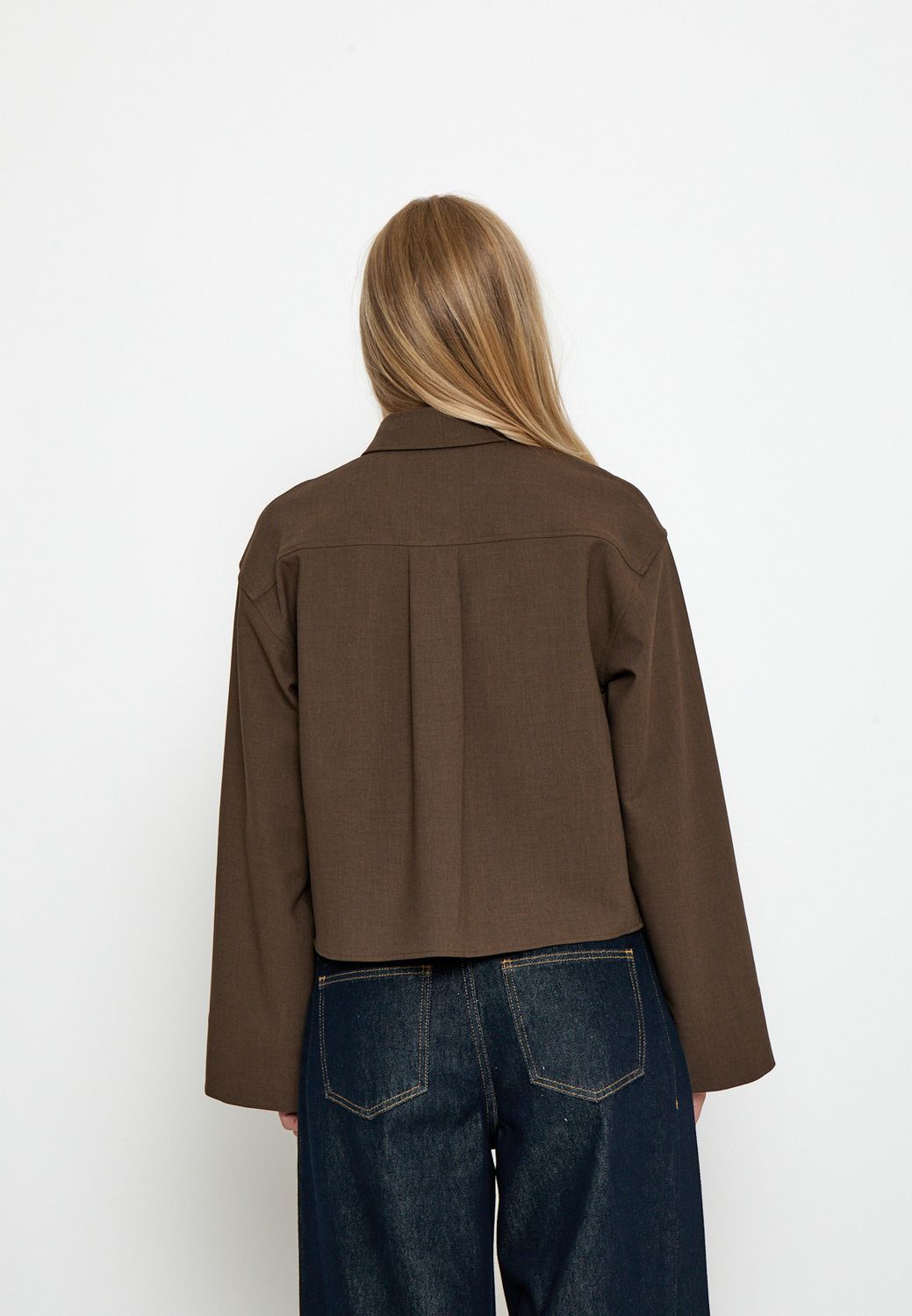 Minus emilie shirt bruin