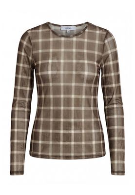 Minus stefine long sleeve top bruin Minus stefine long sleeve top bruin