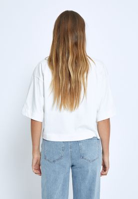 Minus gamma croppedt-shirt off white