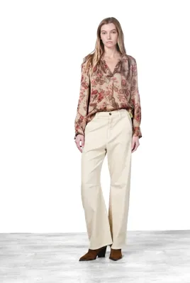 Mason's adele print blouse multicolour