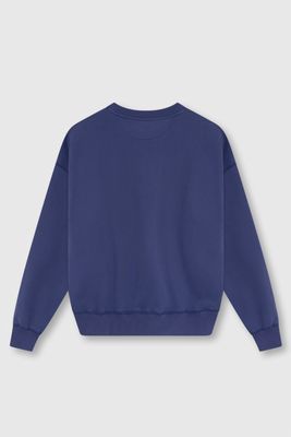 The New Society logo woman sweat blauw