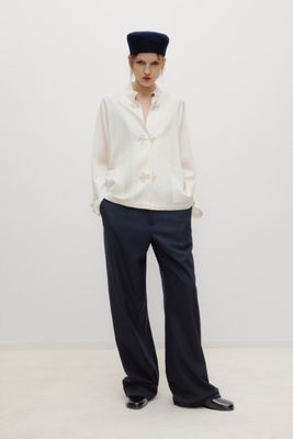 The New Society faith woman trousers blauw