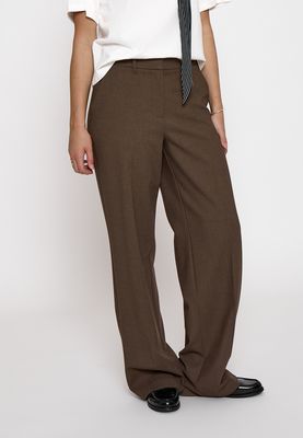 Minus welma mid waist pant bruin