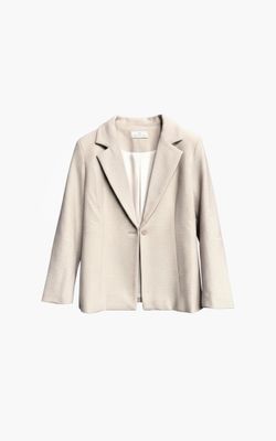 Aimee the Label rioW6 ribcord blazer off white Aimee the Label rioW6 ribcord blazer off white