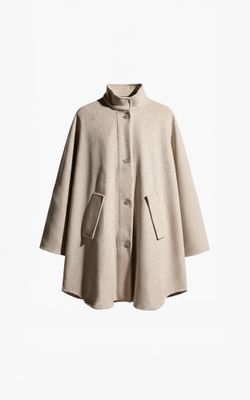 Aimee the Label tokyoW6 poncho zand