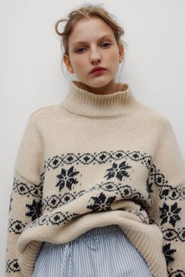 The New Society lilo woman jumper off white