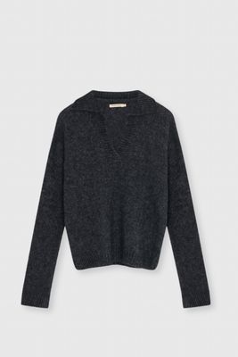 The New Society elara woman polo grijs