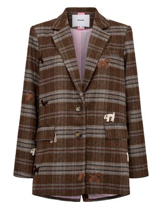 Nümph nuezma oversize blazer check Nümph nuezma oversize blazer check