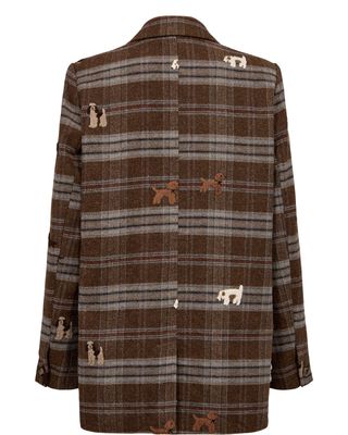 Nümph nuezma oversize blazer check