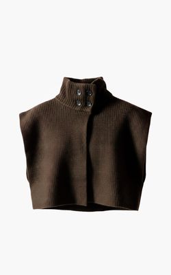 Aimee the Label thorenW6 waistcoat bruin