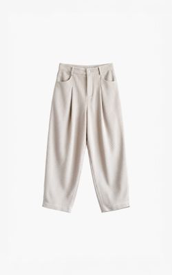 Aimee the Label sandiegoW6 ribcord trousers off white
