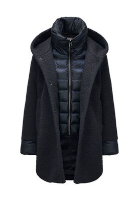 Milestone susanna mixed material coat blauw