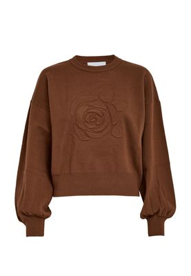 Minus zelia knit pullover bruin