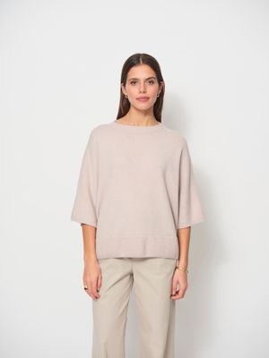 LaSalle Amsterdam poncho sweater roze