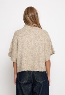 Minus margrethe knit vest zand