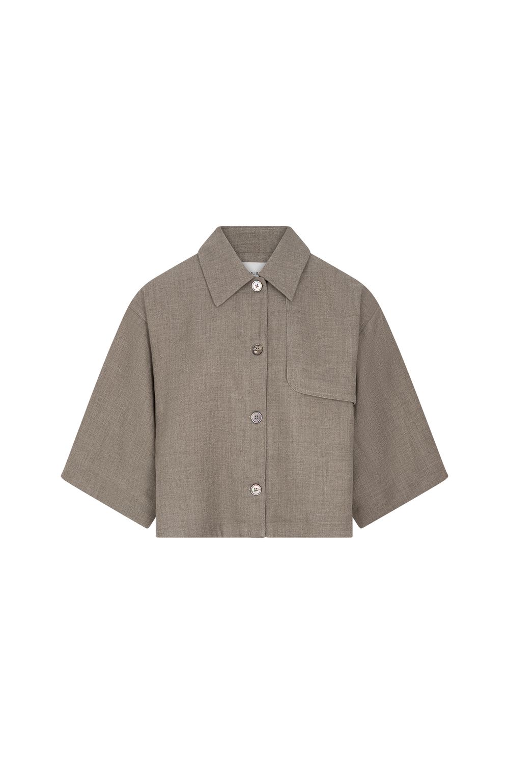 Ruby Tuesday clendeau poncho shirt taupe