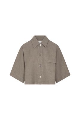 Ruby Tuesday clendeau poncho shirt taupe