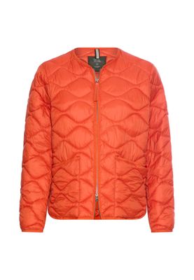 Camel Active stepped short jacket oranje