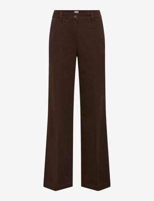 Brax maine wide leg pants bruin